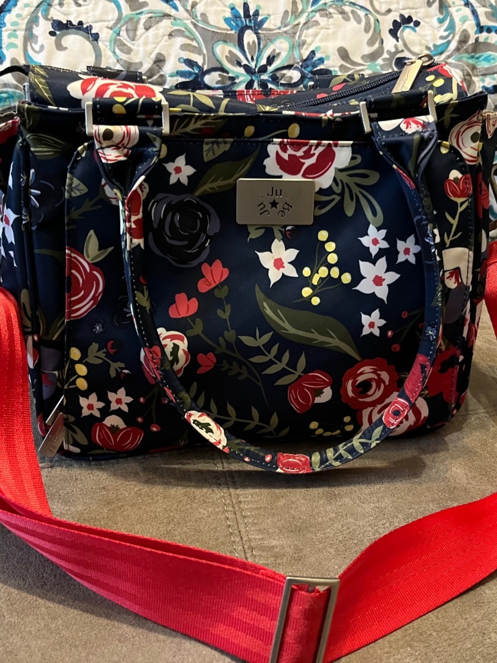 Ju Ju be bag. Diaper bag or overnight bag.